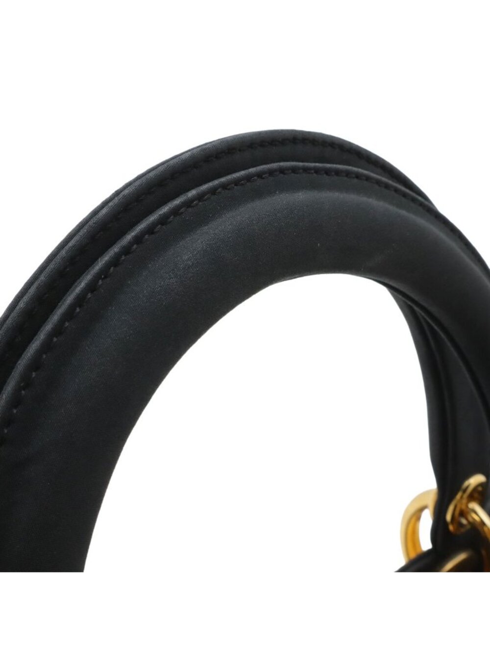 Dior Cannage Tote Nylon Black Gold - Picture 5 of 8